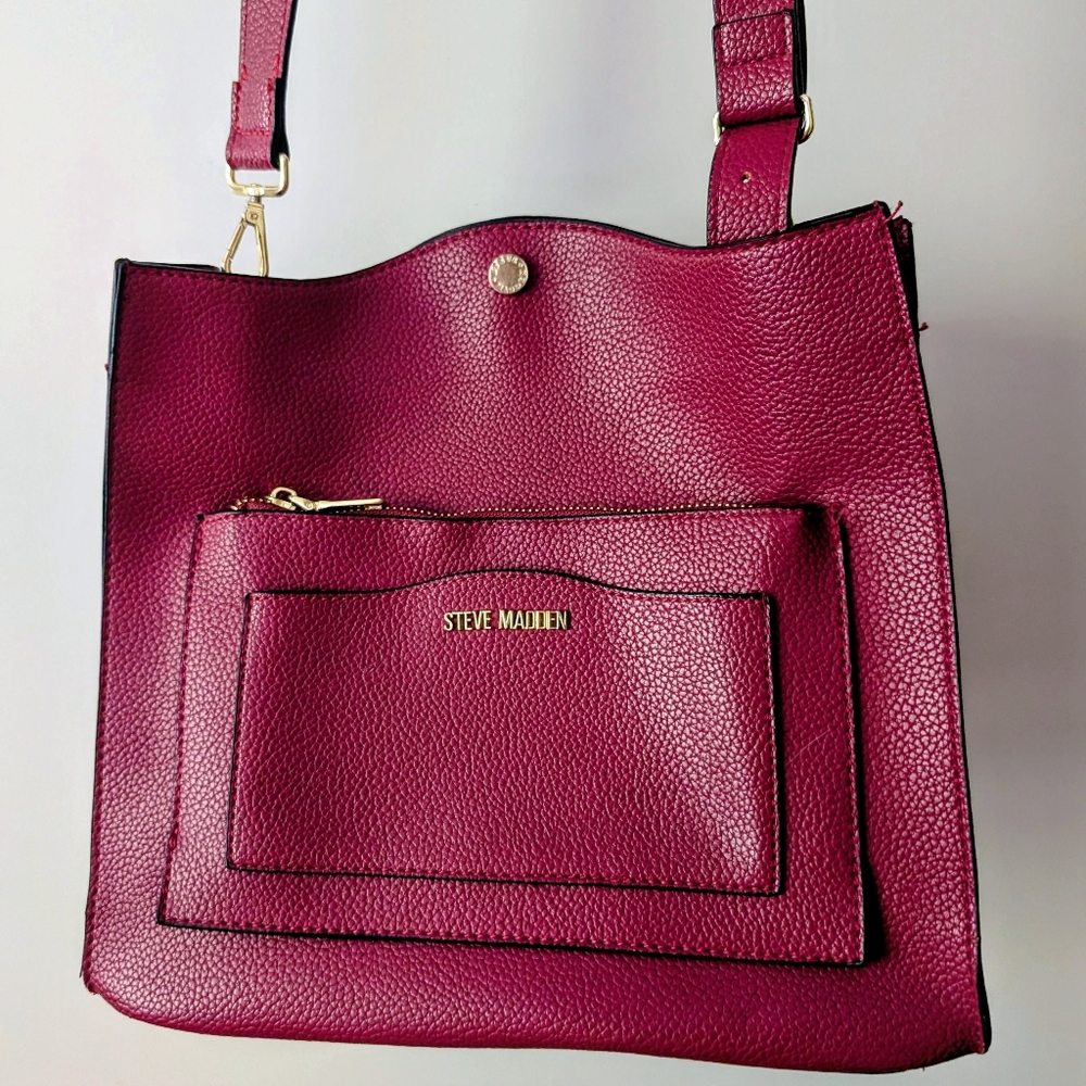Steve Madden Poppy Red Shoulder Bag